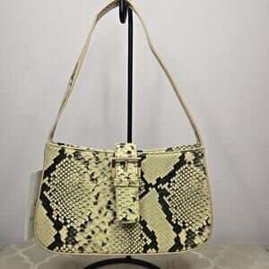 STREET LEVEL Faux Snakeskin Pattern Shoulder / Handbag Bag. NWT